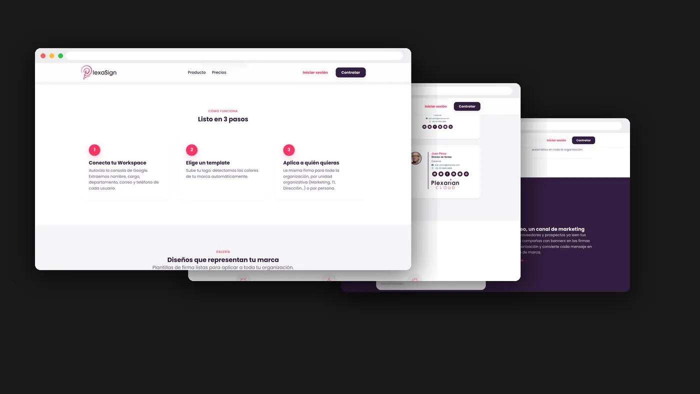 Flujo del producto: conectar Workspace, elegir template y aplicar por unidad organizativa